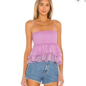 Bb Dakota by Steve Madden Smock Signals top lilac